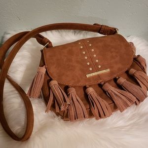 STEVE MADDEN♥️Saddle Tassel Crossbody